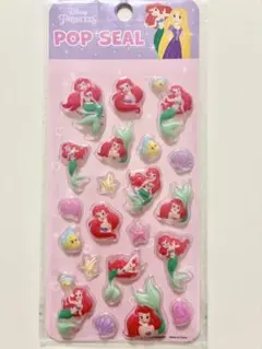 【新品未使用】ディズニープリンセス ぷくぷくシールセット　正規品