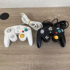 ゲームキューブコントローラ スマブラ ブラック ホワイト