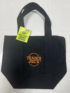 【新品未使用】TRADER JOE'S キャンバストートバッグ ブラック