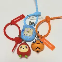 たまごっち カラフルマルチチャーム いちごっち めめっち ケーたま 3点