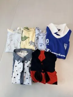 【まとめ売り】　男の子　ベビー ロンパース カバーオール まとめ売り 70 80のサムネイル