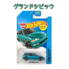 【未開封】Hot Wheels 1990 Honda Civic EFのサムネイル