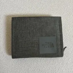 THE NORTH FACE 二つ折り財布 ダークグレー
