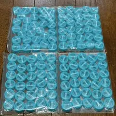 ペットボトルキャップ やかんの麦茶 爽健美茶 120個 ブルー 青 水色