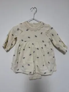 プティマイン　ベビー服 花柄 ロンパース カバーオール