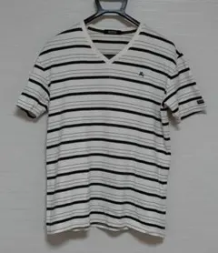 【ワンプライス/中古】BURBERRY BLACK LABEL Tシャツ 白茶