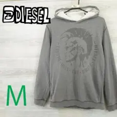 春物 DIESEL●ディーゼル＜デカロゴ スウェットパーカー＞M0921c