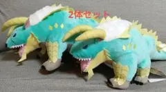 モンハン　デフォルメBIGぬいぐるみ　2体セット