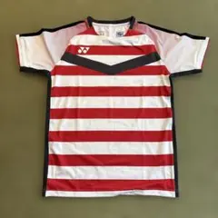 YONEX バドミントンウェア S 赤白