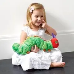 毛虫の形のぬいぐるみはらぺこあおむし42cm