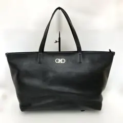 サルヴァトーレ フェラガモ レザー ジップ トートバッグ ガンチーニ 中古