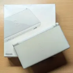 ニンテンドー DS Lite クリスタル ホワイト 本体 箱付 任天堂　490