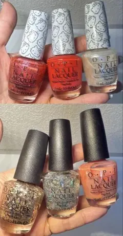 【専用！6色まとめ売り】 OPI ネイルラッカー 6本セット