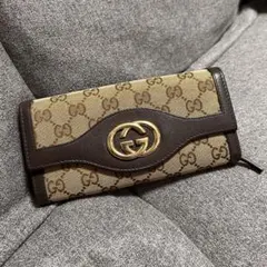 M*o様 【GUCCI 長財布 GGキャンバス ブラック】ほぼ未使用✨
