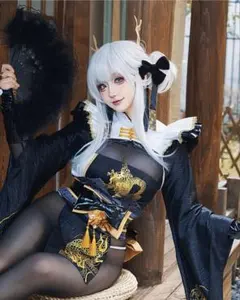 NIKKE ブラン コスプレ衣装 ウィッグ別途 着物 正月 勝利の女神 ニケ