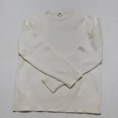 UNIQLO ウォッシャブルミラノリブクルーネックセーター　XS