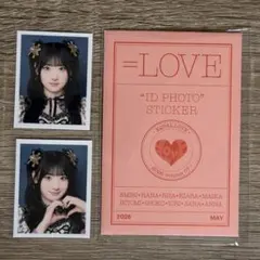 イコラブ ＝LOVE idフォトステッカー 齋藤樹愛羅 貴族衣装 2種セット