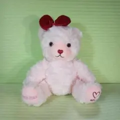 THE KISS LOVE&HAPPY　テディベア　ぬいぐるみ　ピンク　ＰＩＮＫ