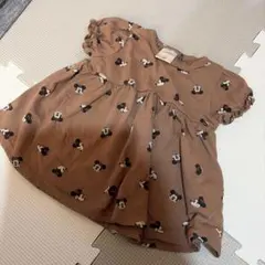 Disney ミッキーマウス柄 Tシャツ 80