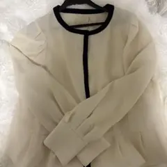 ROPÉ PICNIC アイボリー長袖ブラウス 38