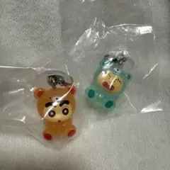 クレヨンしんちゃん　めじるしチャーム2個セット