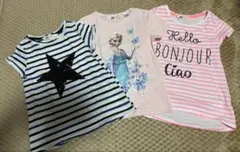 Ｈ＆Ｍ　半袖Ｔシャツ３枚セット　110〜120のサムネイル
