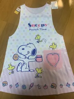 新品Ｂ品　スヌーピー エプロン キャラクター