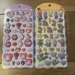 ズートピア ベイマックス コットンパフィーシール