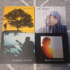 Jack Johnson 他CD4枚セット
