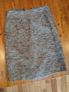 LAURA ASHLEY ツイードひざ丈スカート 9号