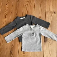 H&M ADORABLES 長袖Tシャツ 2枚セット 74センチ