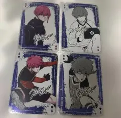 ブルーロック 黒名蘭世 トランプ ブルーロック展