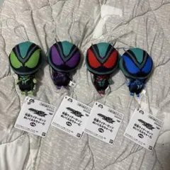 仮面ライダーゼッツ ぬいぐるみちゃーむ 全種①
