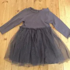 チュールワンピース 80