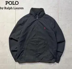 Polo by Ralph Lauren ブラックナイロンジャケット