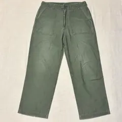 推定70s 米軍実物 ベイカーパンツ ユーティリティパンツ