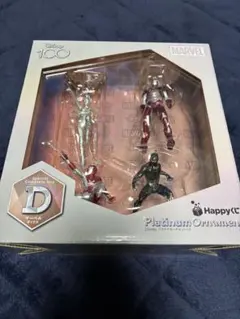 マーベルmarvel 1番くじ D賞 フィギュア4種