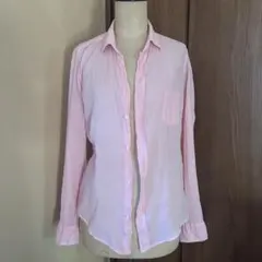 Frank&Eileen フランク＆アイリーン 長袖シャツ ピンク XS バリーのサムネイル