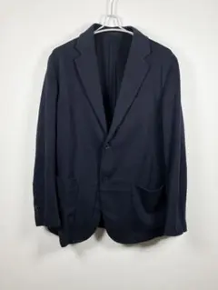 212【美品】 ユニクロ コンフォート2Bジャケット ネイビー XL