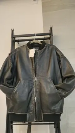 着用2回！ほぼ新品！　ＺＡＲＡ　【本革】　ヴィンテージ レザージャケット