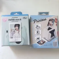 【希少】FUJIFILM instax mini 8 チェキ　本体、プリントス