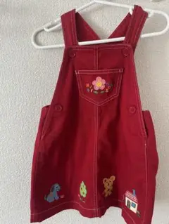 美品　MIKI HOUSE ジャンバースカート 90