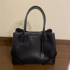 y2k vintageCOACH コーチ スタッズ トートバッグ ブラック - メルカリ