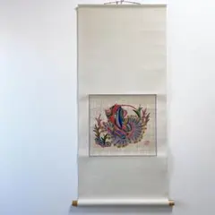 紅型 額装 沖縄 風景画 伝統工芸 びんがた - メルカリ