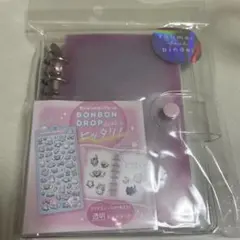 正規品　クーリア　とうめいシールバインダー　ピンク