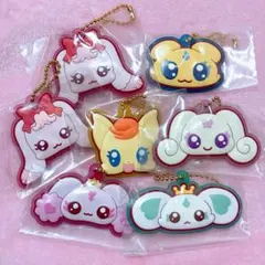 プリキュア 一番くじ F賞ぷっくり妖精ラバーチャーム セット
