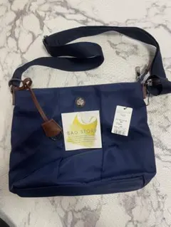 Marie claire ネイビーショルダーバッグ