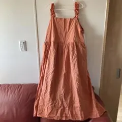 さ*び様 オレンジ キャミソール ロングワンピース　SM2 Samansa Mo