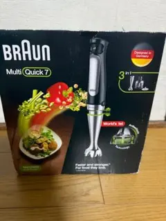 値下げ Braun Multi Quick 7 4 in 1 未使用品 Amazon.co.jp: ブラウン ハンドブレンダー マルチクイック7
