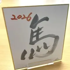豆色紙 2026年　馬　午